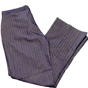 NWT Studio by Bill Blass Pinstripe Trousers